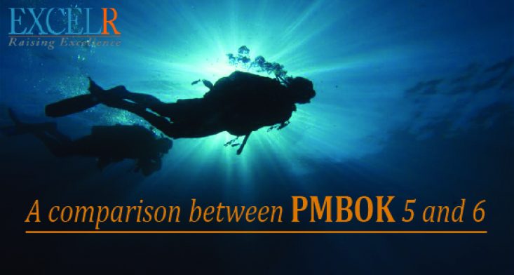 A comparison between PMBOK 5 and 6 :