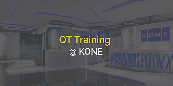QT Training @ KONE